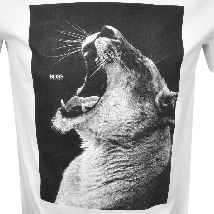 Alternative Image for ProductBOSS Casual Troaar T Shirt White3